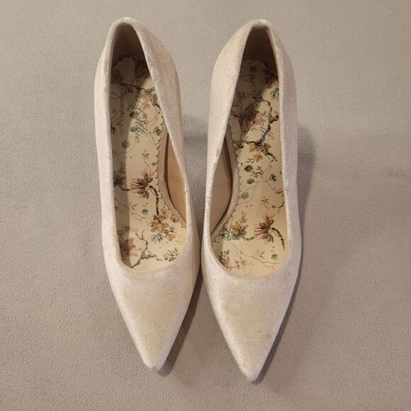 Antonio Melani x Nicola Bathie Bonnie Velvet Pumps Shoes Size 7.5 M - Picture 4 of 9